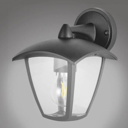 Utomhus Väggbelysning IGMA 1xE27/12W/230V IP44