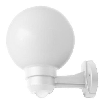 Utomhus Väggbelysning med sensor PARK 1xE27/60W/230V