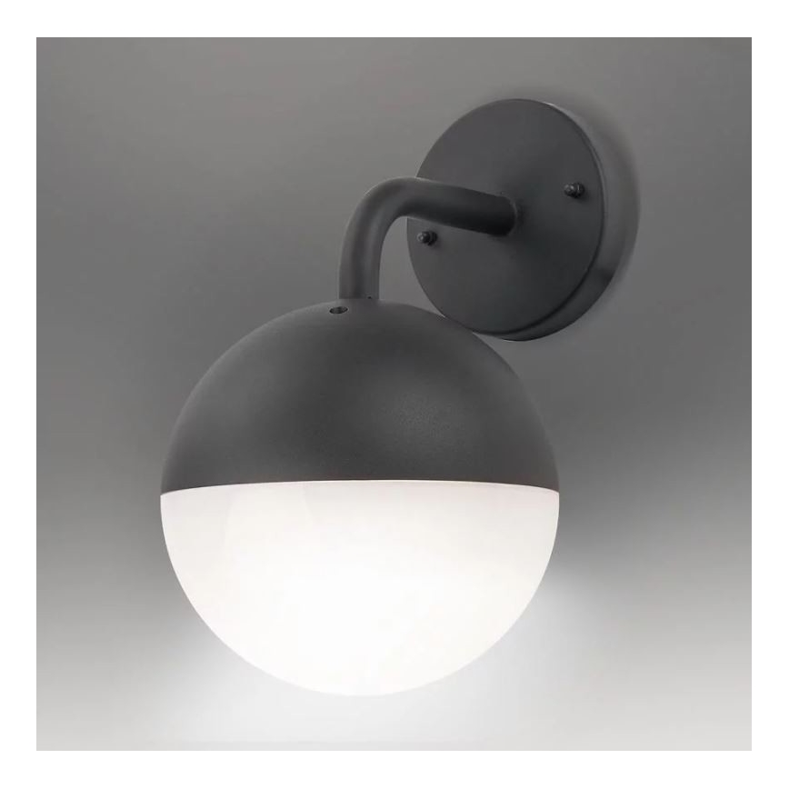 Utomhus Väggbelysning ULSA 1xE27/12W/230V IP44