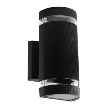 Utomhus vägglampa 2xE27/60W/230V IP44