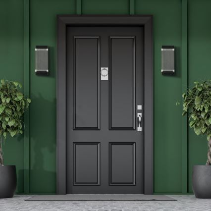 Utomhus vägglampa GILBERT 2xGU10/10W/230V IP44