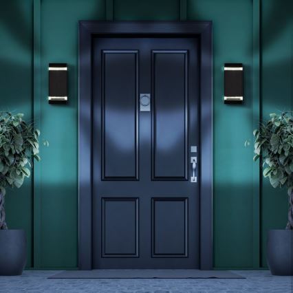 Utomhus vägglampa GILBERT 2xGU10/10W/230V IP44