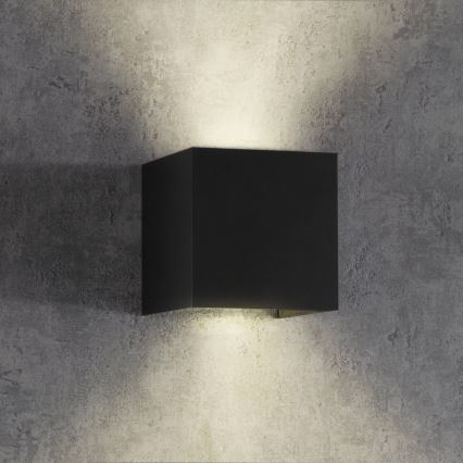 Utomhus vägglampa KIOTO 1xG9/5W/230V IP44 svart