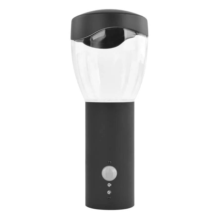 Utomhus vägglampa med sensor ARTEO 1xE27/15W/230V IP44