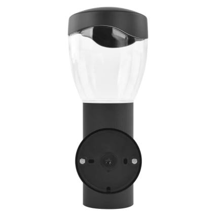 Utomhus vägglampa med sensor ARTEO 1xE27/15W/230V IP44