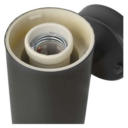 Utomhus vägglampa med sensor ARTEO 1xE27/15W/230V IP44