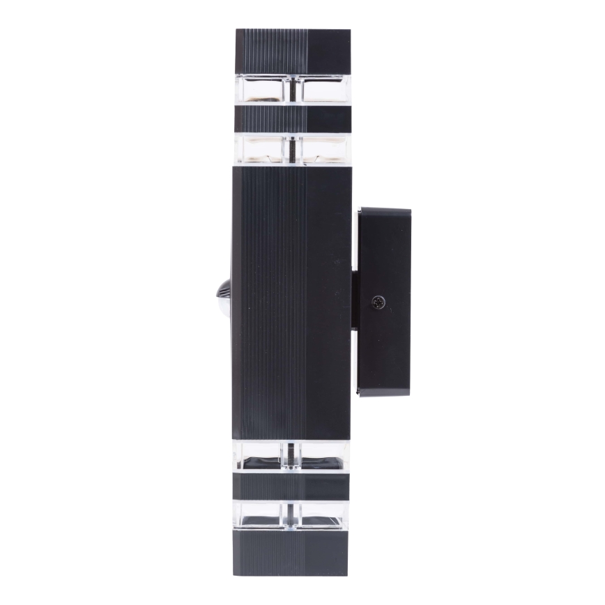 Utomhus vägglampa med sensor BREZZA 2xGU10/35W/230V IP65