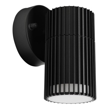 Utomhus väggspotlampa LANTHEA 1xGU10/11W/230V IP44 svart