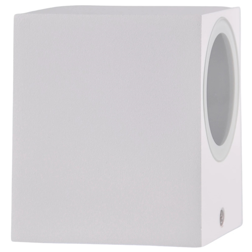 Utomhus Väggspotlight BOSTON 1xGU10/10W/230V IP44