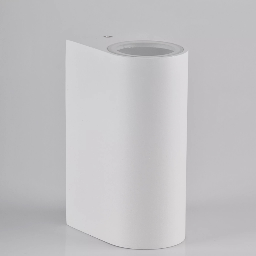 Utomhus Väggspotlight BOSTON 2xGU10/10W/230V IP44