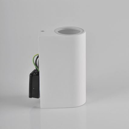 Utomhus Väggspotlight BOSTON 2xGU10/10W/230V IP44