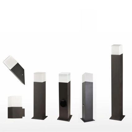 Utomhuslampa NEW YORK 1xE27/40W/230V IP44 antracit