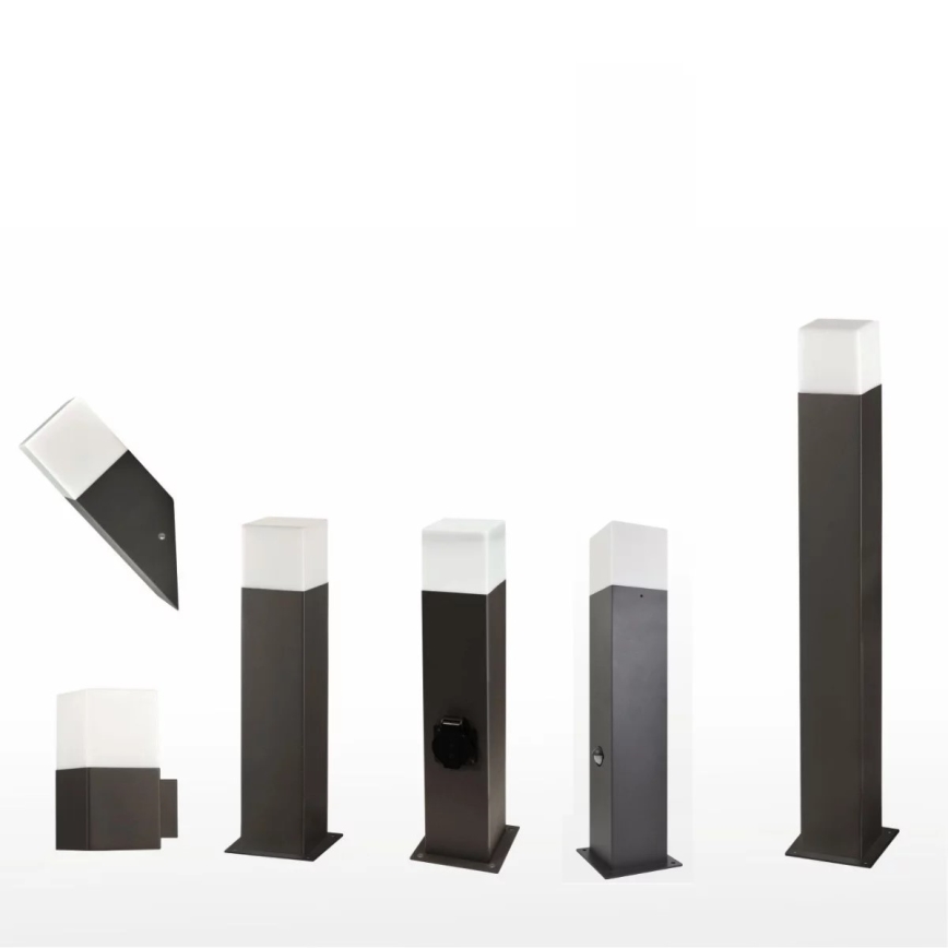 Utomhuslampa NEW YORK 1xE27/40W/230V IP44 antracit