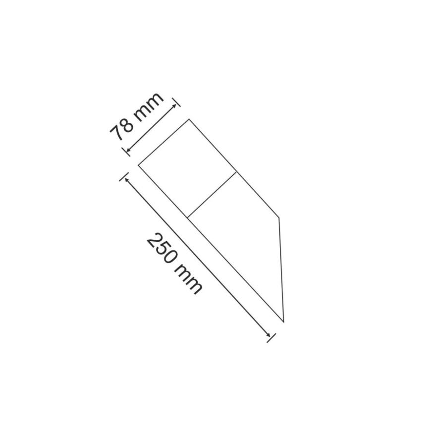 Utomhuslampa NEW YORK 1xE27/40W/230V IP44 antracit