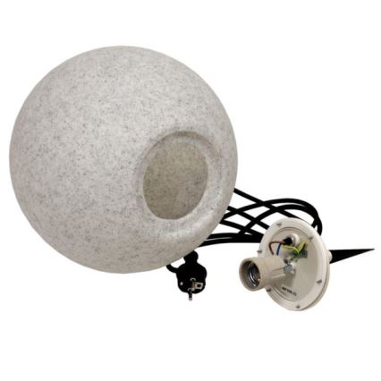 Utomhuslampa 1xE27/60W/230V IP44 Ø 30 cm