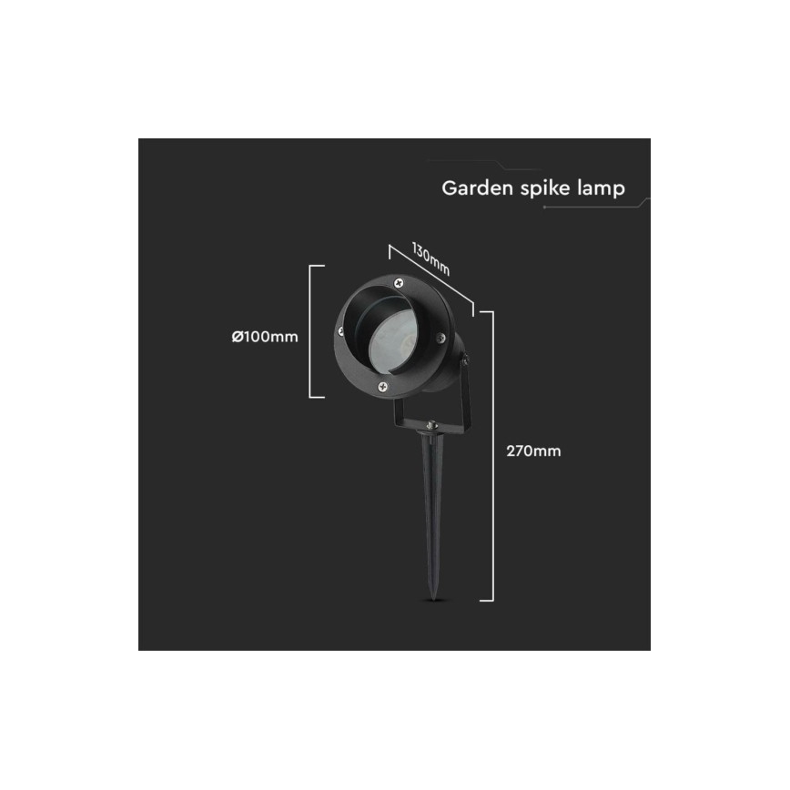 Utomhuslampa 1xGU10/35W/230V IP65