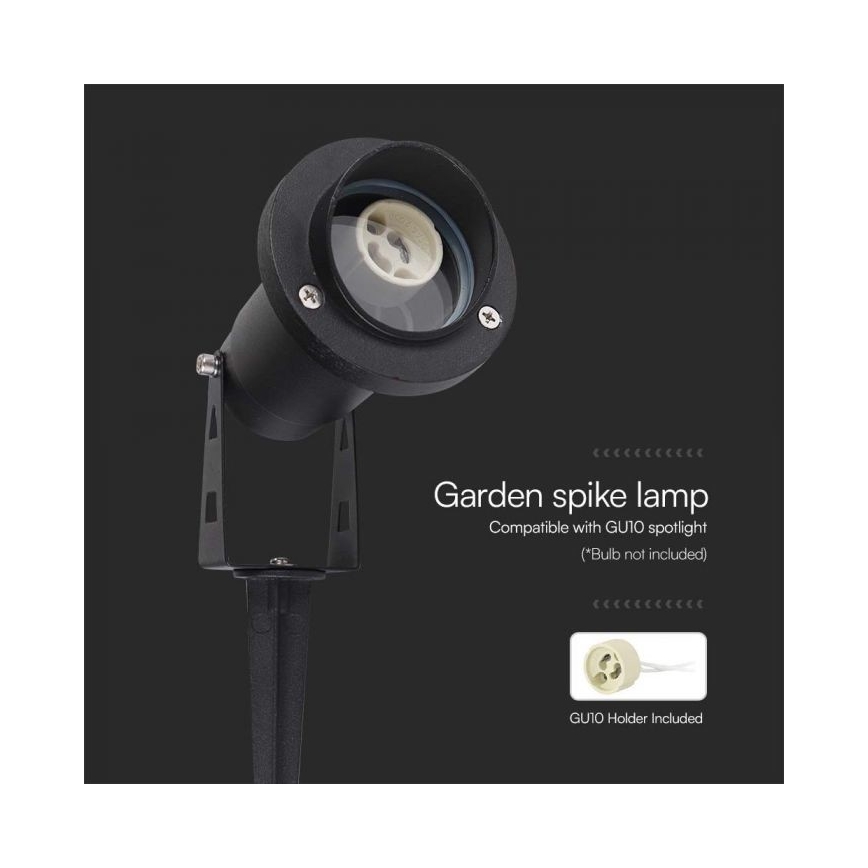 Utomhuslampa 1xGU10/35W/230V IP65