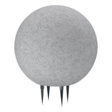 Utomhuslampa ARGENTO 1xE27/15W/230V diameter 30 cm IP65 grå
