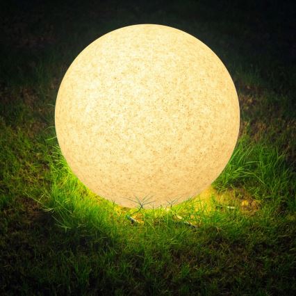 Utomhuslampa ARGENTO 1xE27/15W/230V diameter 40 cm IP65 grå