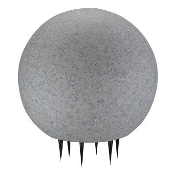 Utomhuslampa ARGENTO 1xE27/15W/230V diameter 50 cm IP65 grå