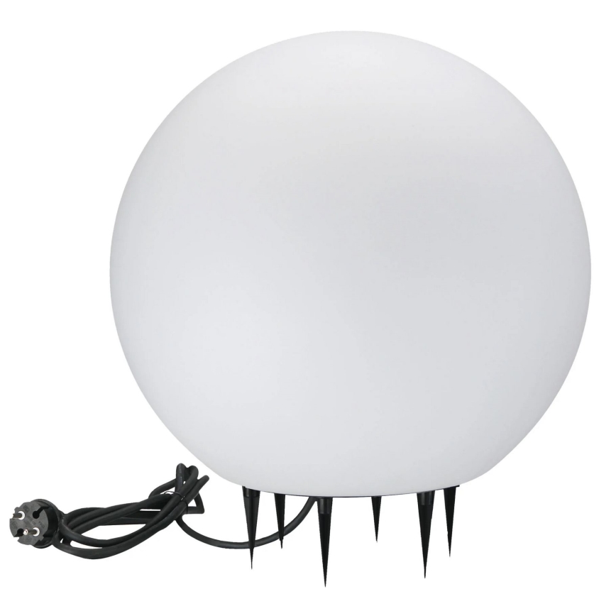 Utomhuslampa ARGENTO 1xE27/15W/230V diameter 50 cm IP65 vit