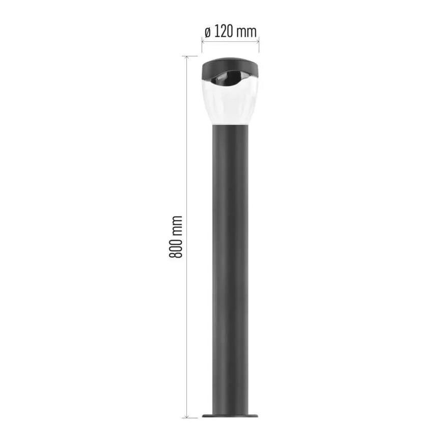 Utomhuslampa ARTEO 1xE27/15W/230V IP44 80 cm