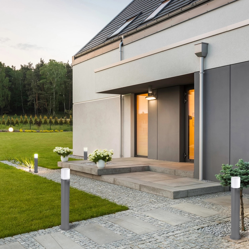 Utomhuslampa DALLAS 1xE27/12W/230V IP44 44 cm antracit