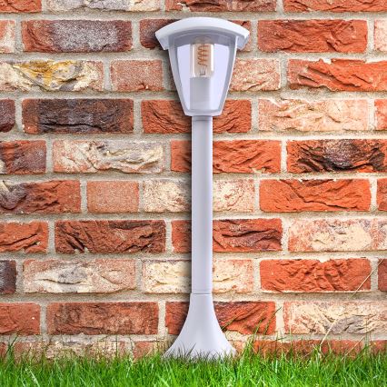 Utomhuslampa FOX 1xE27/40W/230V IP44 vit