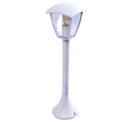 Utomhuslampa FOX 1xE27/40W/230V IP44 vit