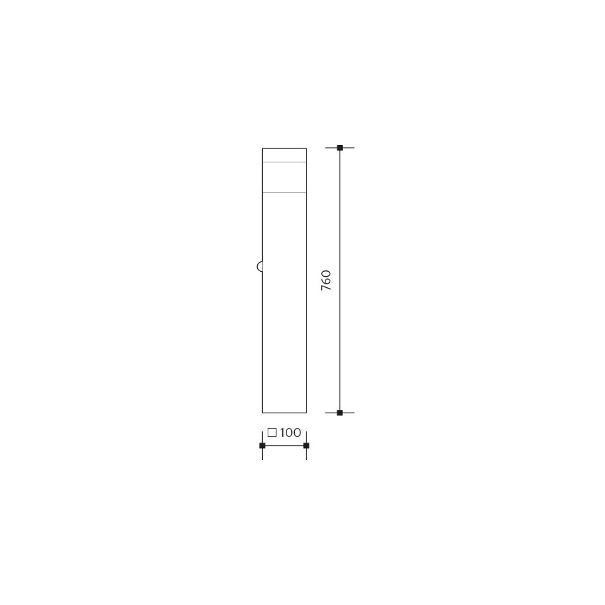 Utomhuslampa GARD 1xE14/60W/230V IP44