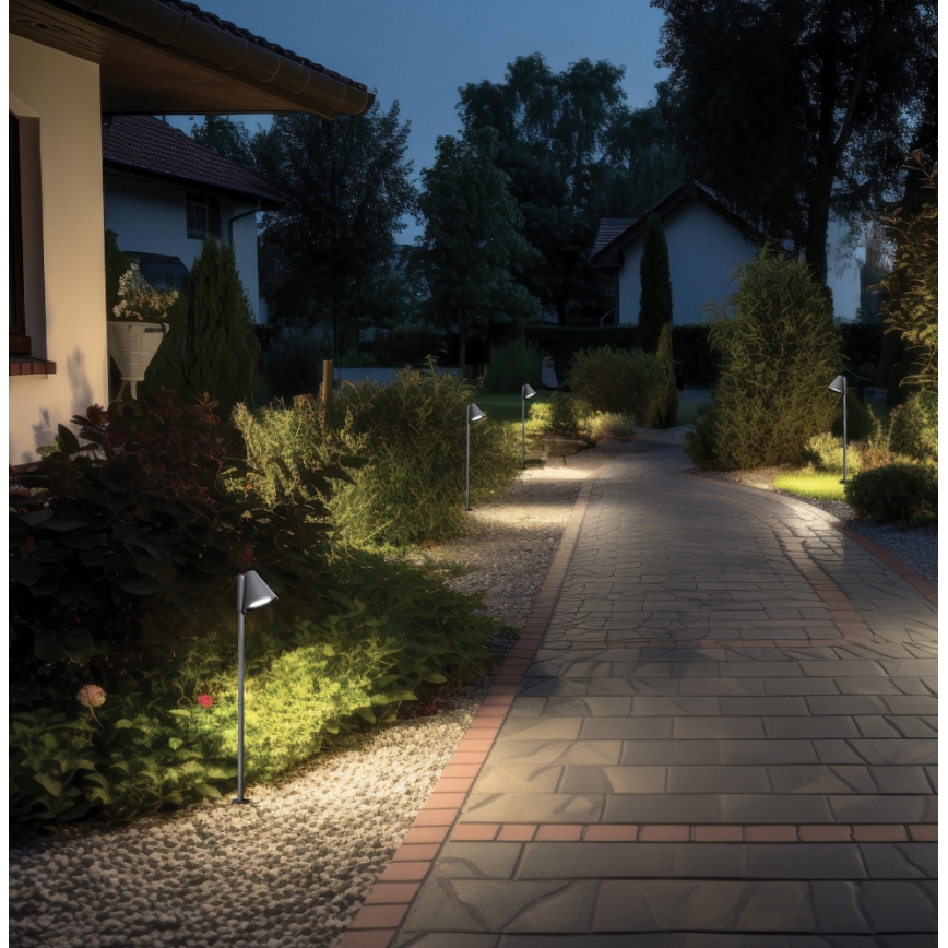 Utomhuslampa GILBERT 1xGU10/20W/230V IP65 antracit