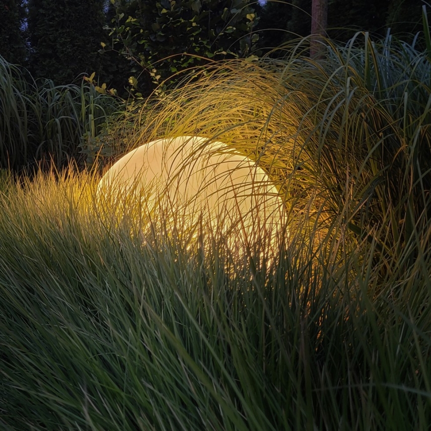 Utomhuslampa GLOBO 1xE27/60W/230V Ø 60 cm IP44