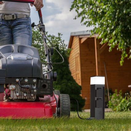 Utomhuslampa med 2 uttag 1xG9/11W/230V IP44