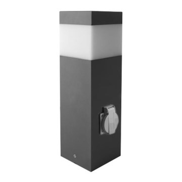 Utomhuslampa med kontakt GARD 1xE14/60W/230V SCHUKO IP44