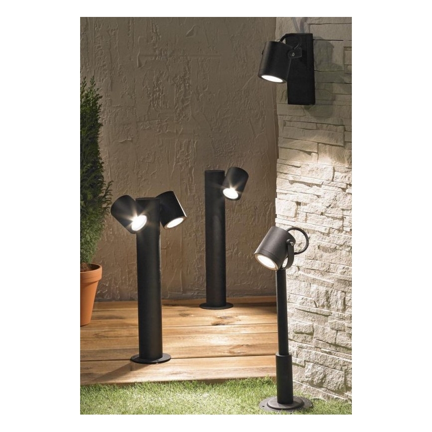 Utomhuslampa PINO 2xGU10/10W/230V IP44 44 cm
