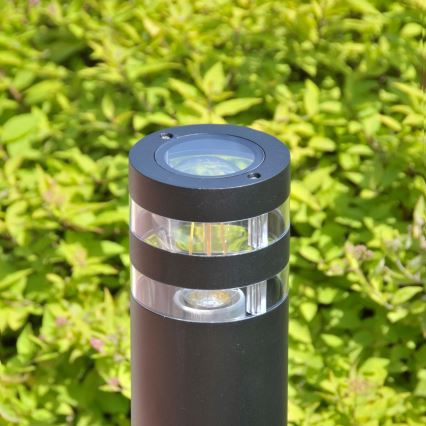 Utomhuslampa RINO 1xE27/12W/230V IP54 74 cm svart