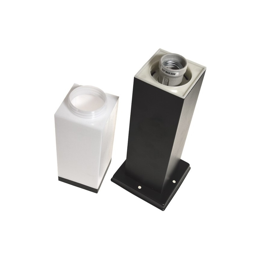 Utomhuslampa SOPPA 1xE27/60W/230V IP44 45 cm svart