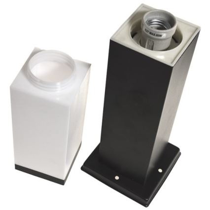 Utomhuslampa SOPPA 1xE27/60W/230V IP44 65 cm svart