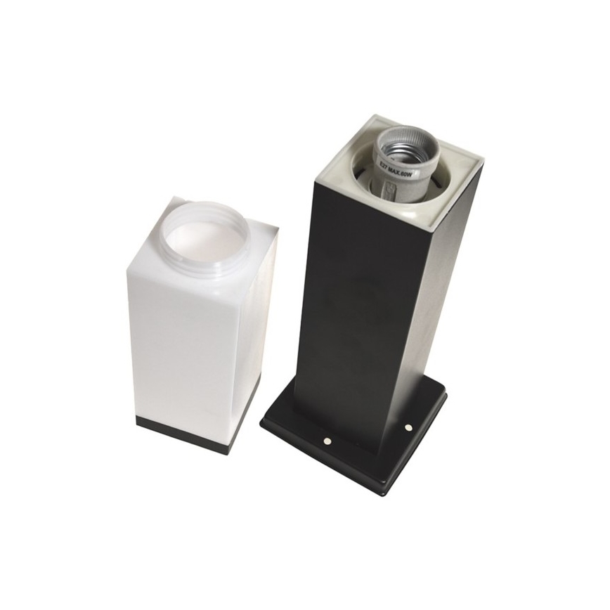 Utomhuslampa SOPPA 1xE27/60W/230V IP44 65 cm svart