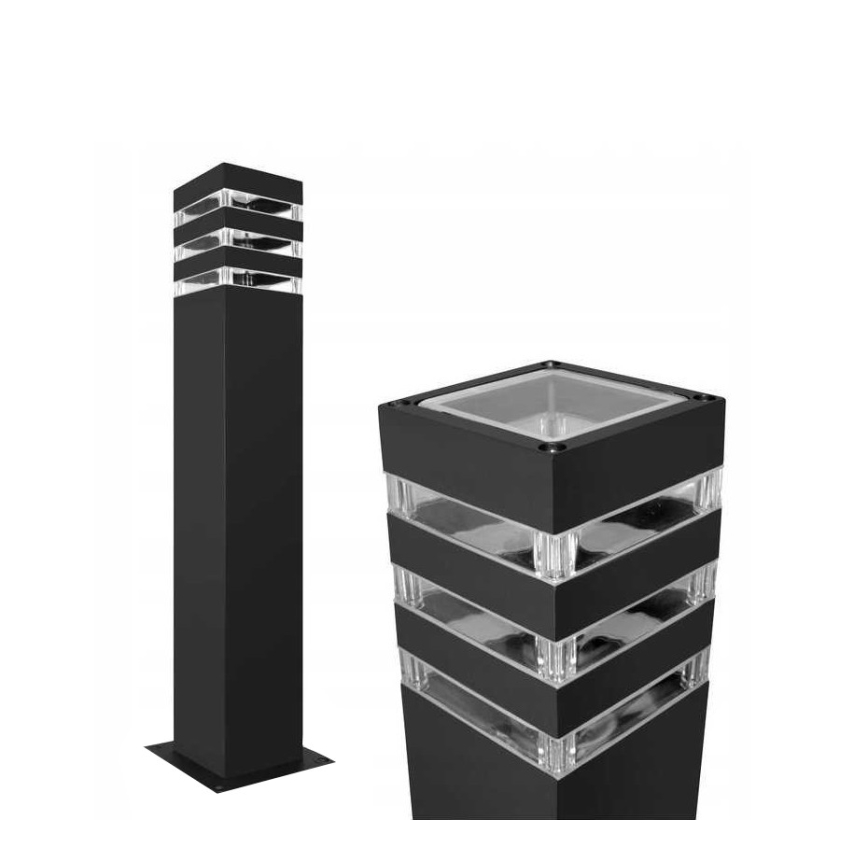 Utomhuslampa TEKSAS 1xE27/12W/230V IP44 44 cm antracit