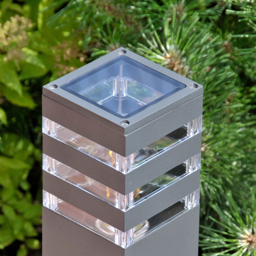 Utomhuslampa TEKSAS 1xE27/12W/230V IP44 74 cm antracit