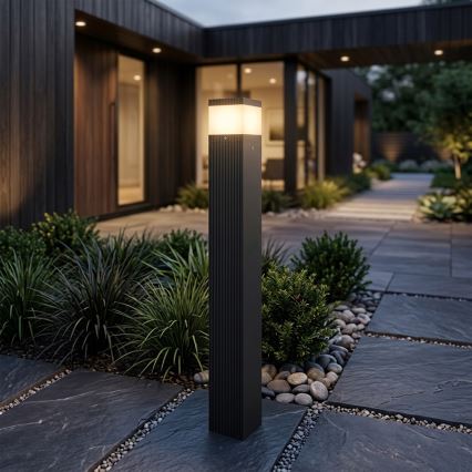 Utomhuslampa VESPER 1xG9/5W/230V IP44 80 cm svart