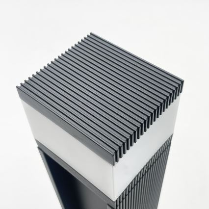 Utomhuslampa VESPER 1xG9/5W/230V IP44 80 cm svart