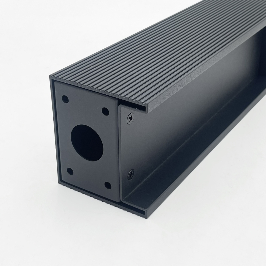 Utomhuslampa VESPER 1xG9/5W/230V IP44 80 cm svart