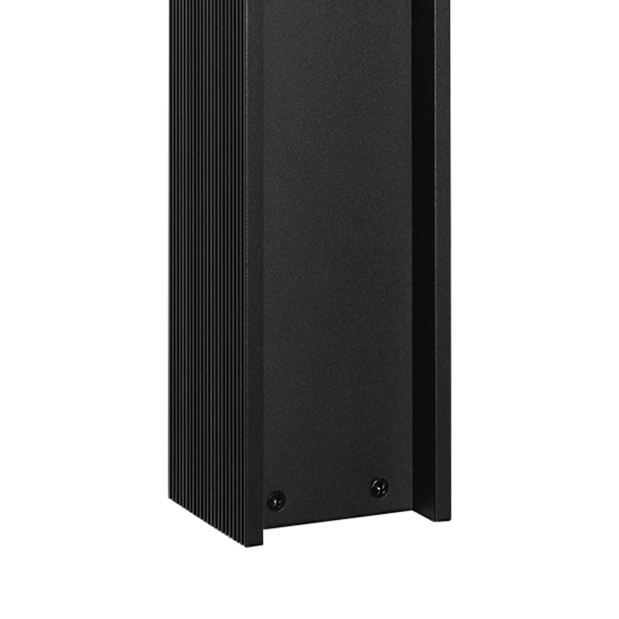 Utomhuslampa VESPER 1xG9/5W/230V IP44 80 cm svart