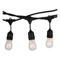 Utomhusljusslinga STRING 15 m 15xE27/25W/230V IP54