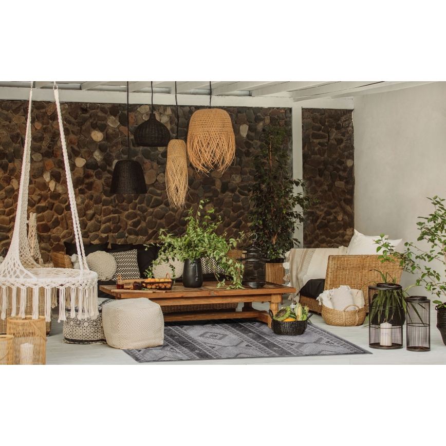 Utomhusmatta CHIARA 160x230 cm, grå