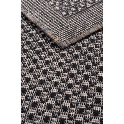 Utomhusmatta EXPRESS 60x100 cm brun/svart