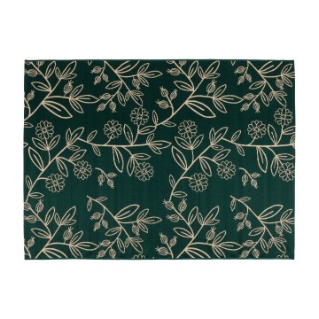 Utomhusmatta JUNGLE 120x170 cm grön/bladmönster