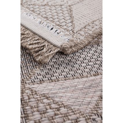 Utomhusmatta ORIA 160x220 cm grå/beige